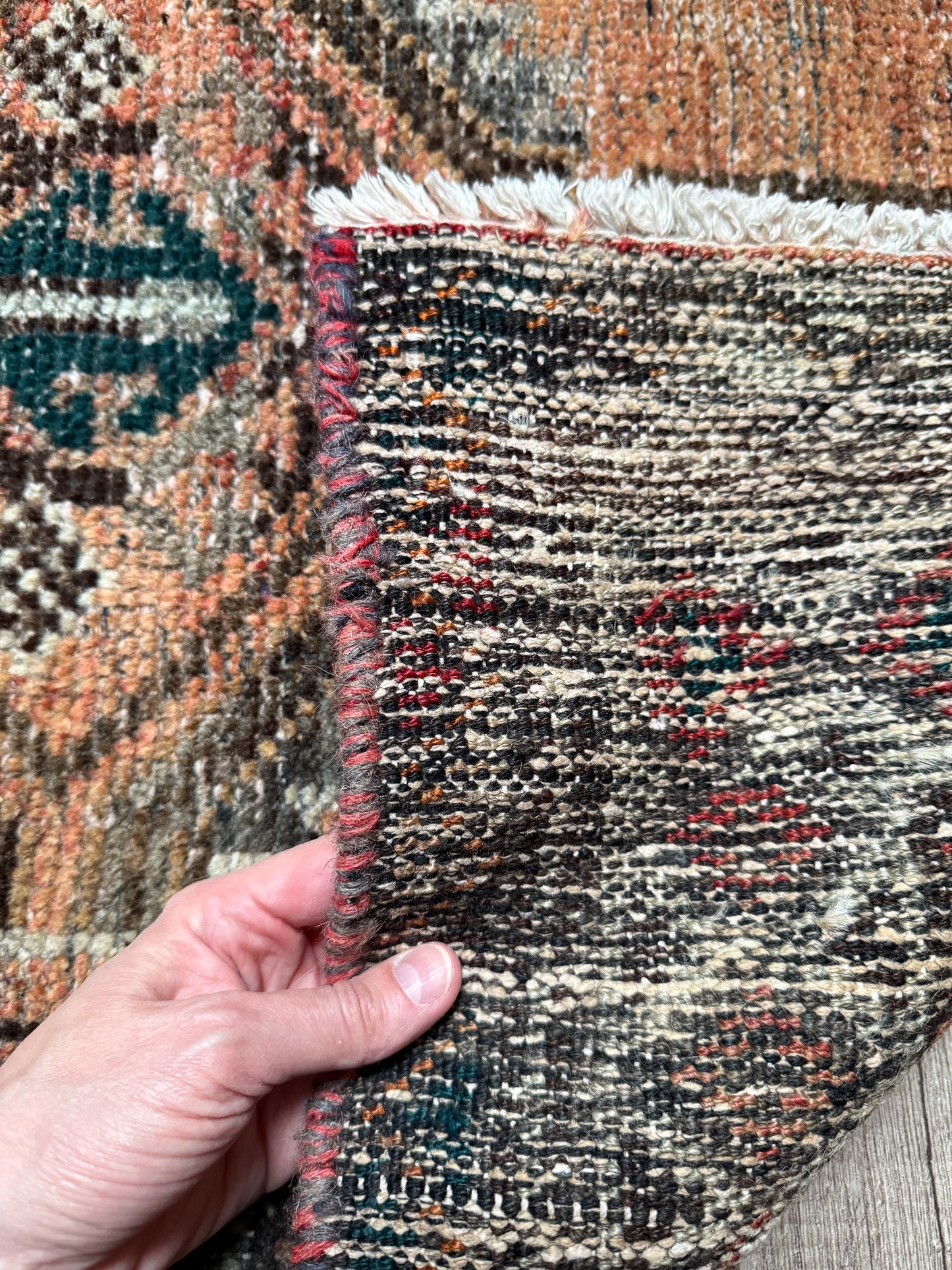 Vintage Turkish Area Rug No. A1230 - 5.2'x7.7'