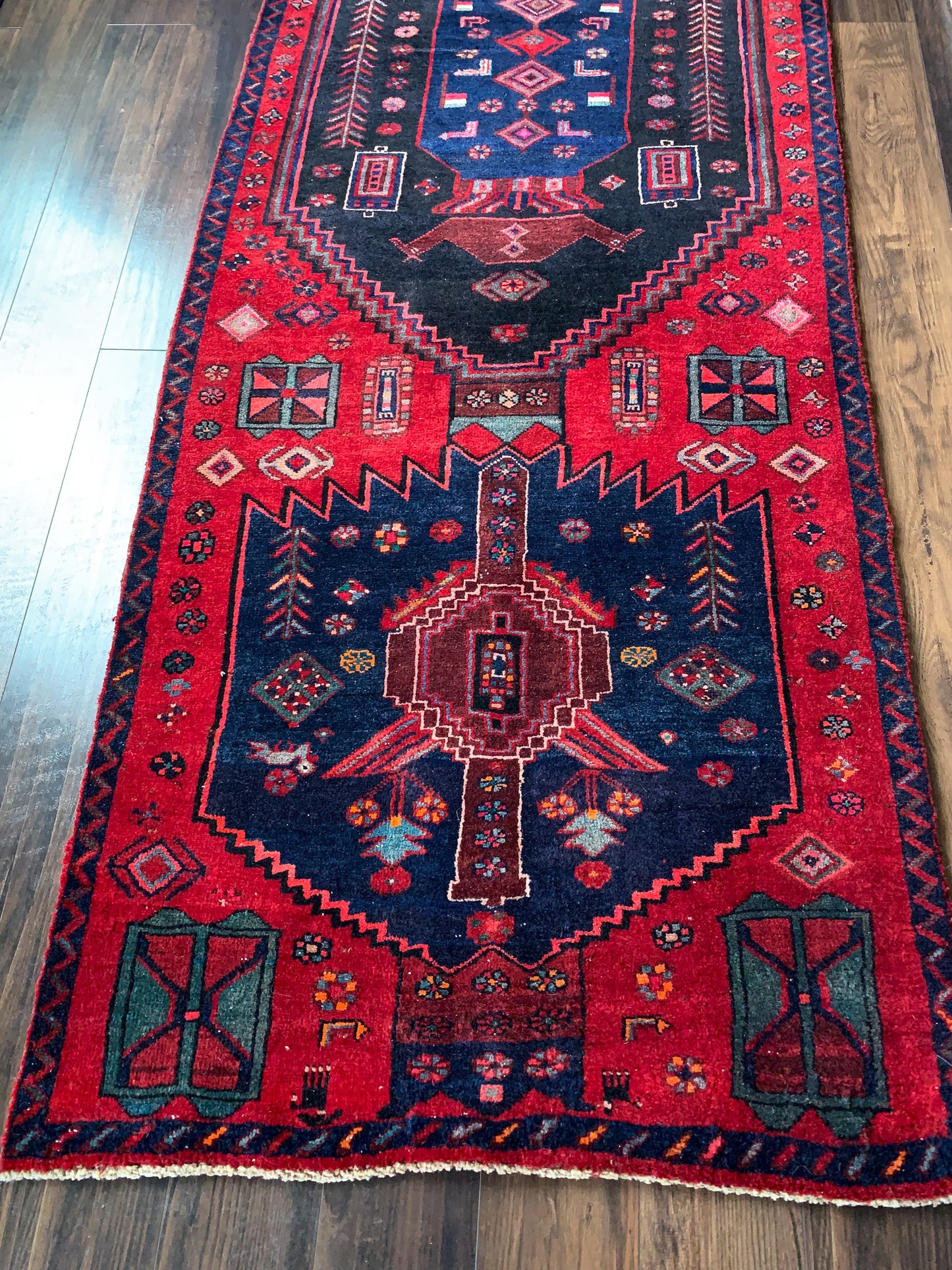 Vintage Persian Runner Rug No. R1157 - 3' x 9.6'