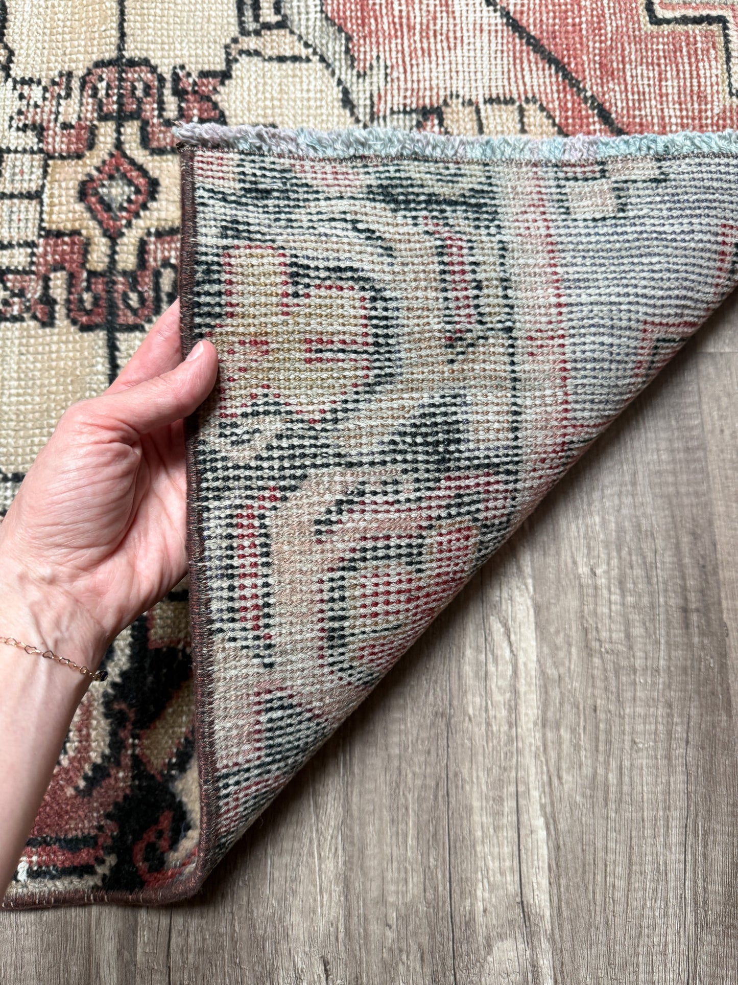 Vintage Turkish Runner Rug No. R1233 - 2.5’x7.4’