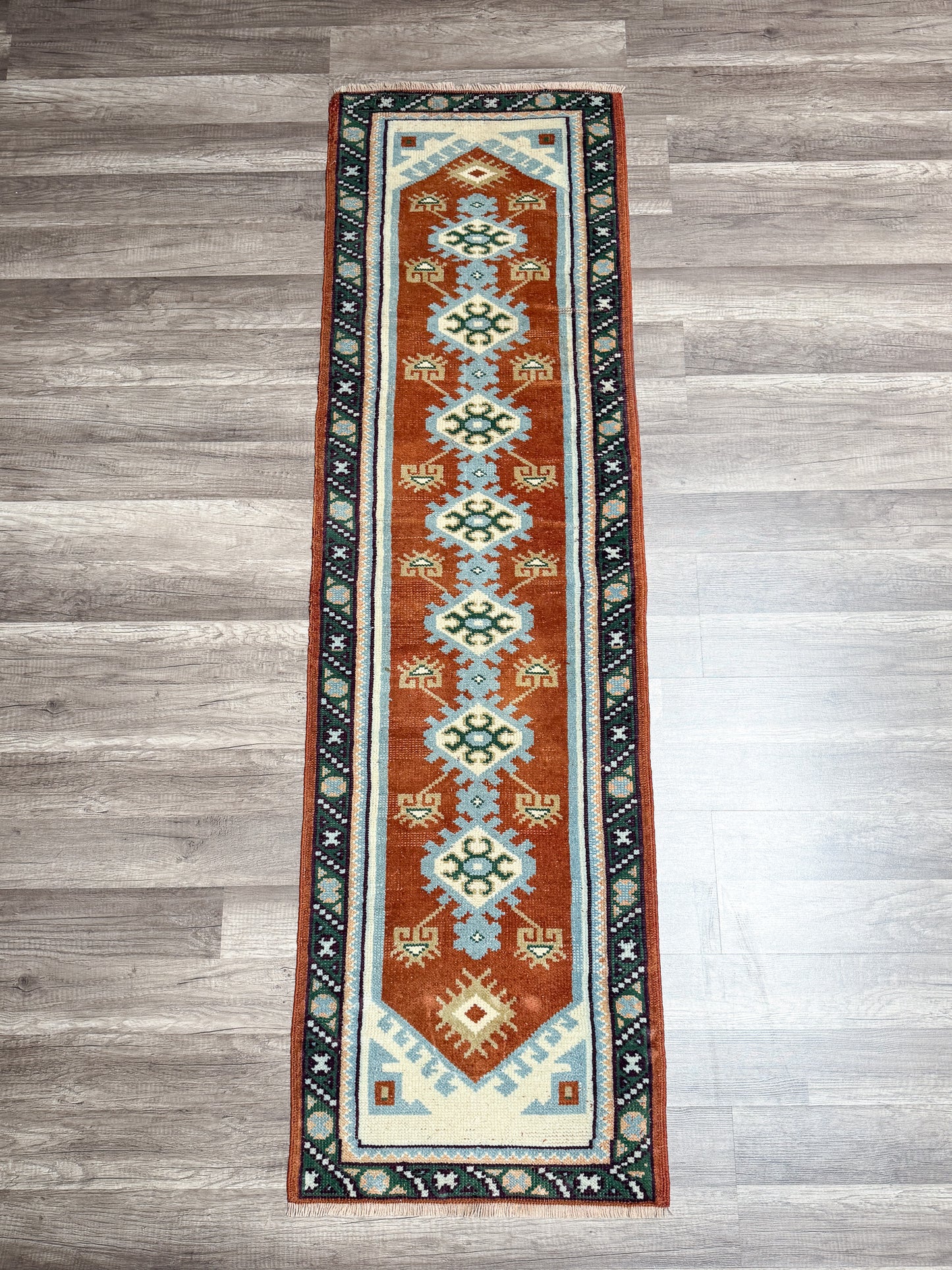 Vintage Turkish Runner Rug No. R1232 - 1.8’x6.1’