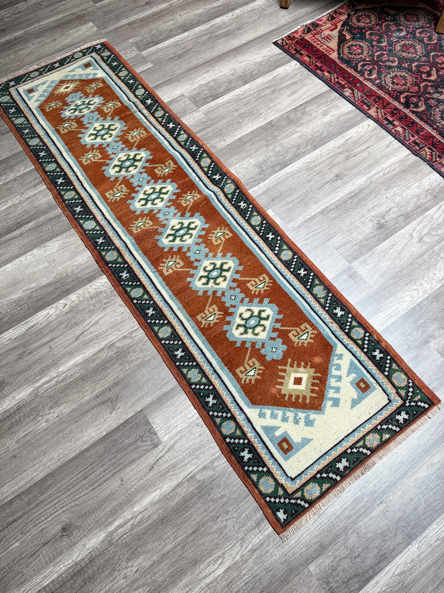 Vintage Turkish Runner Rug No. R1232 - 1.8’x6.1’