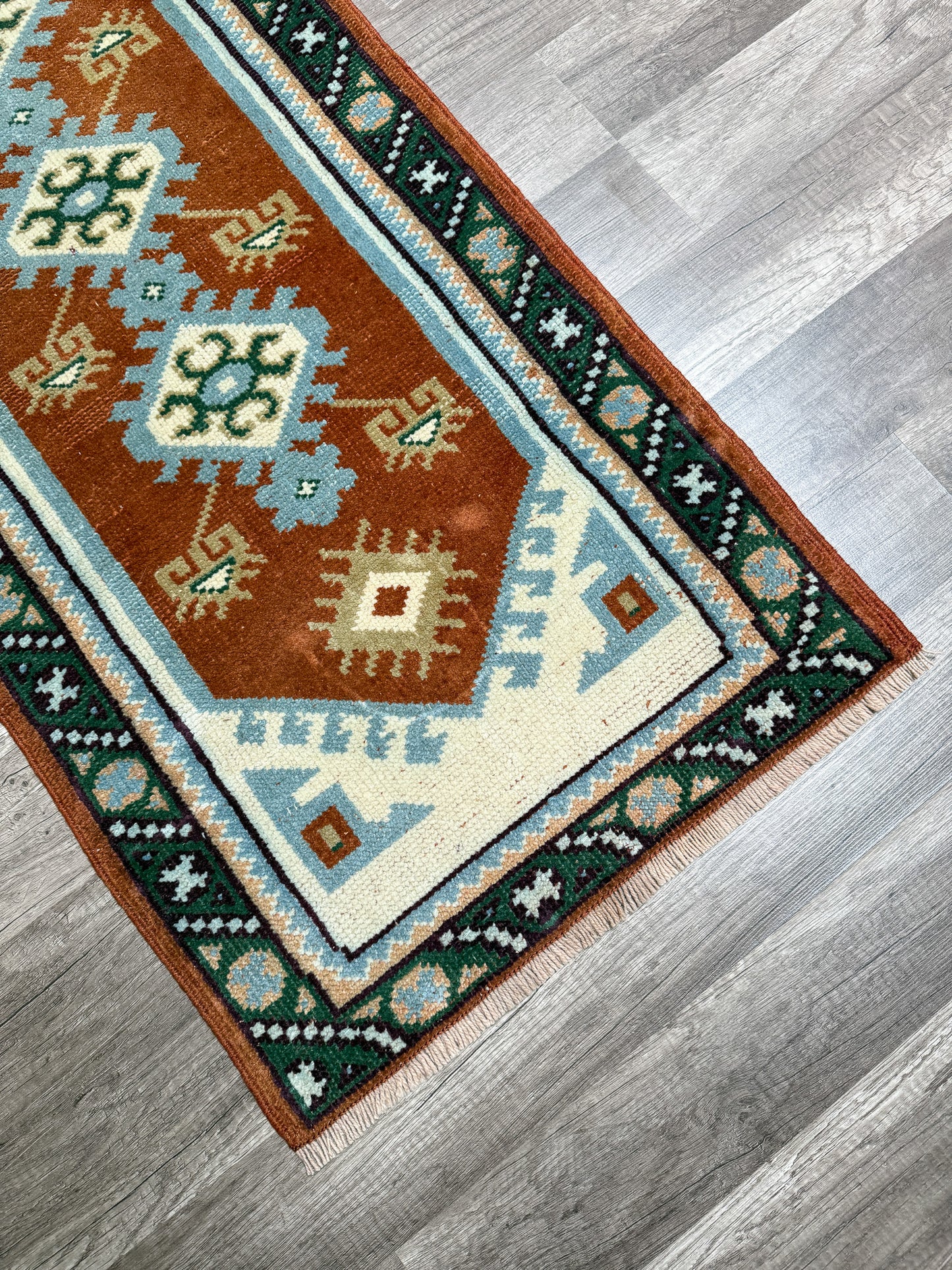 Vintage Turkish Runner Rug No. R1232 - 1.8’x6.1’