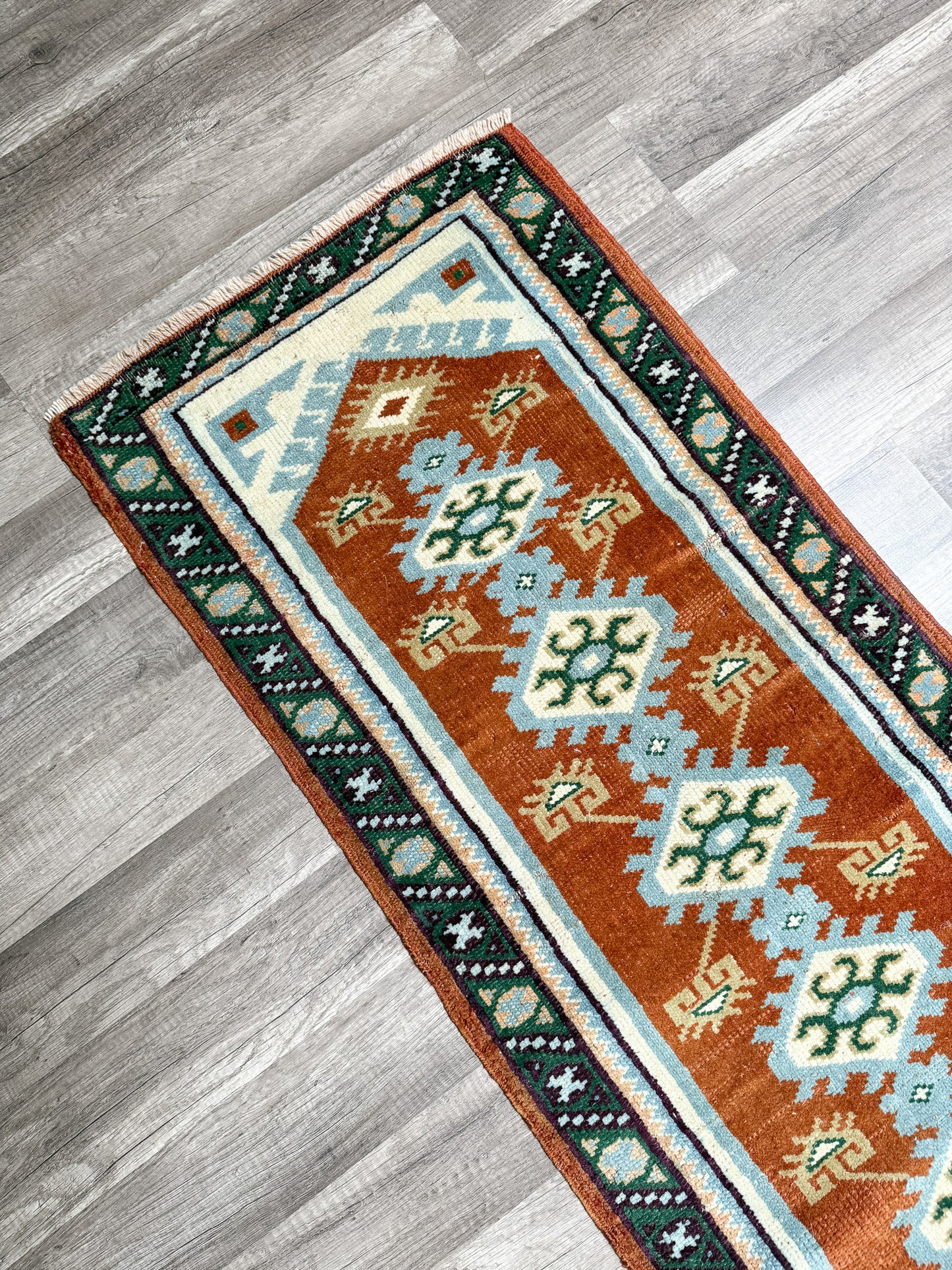 Vintage Turkish Runner Rug No. R1232 - 1.8’x6.1’