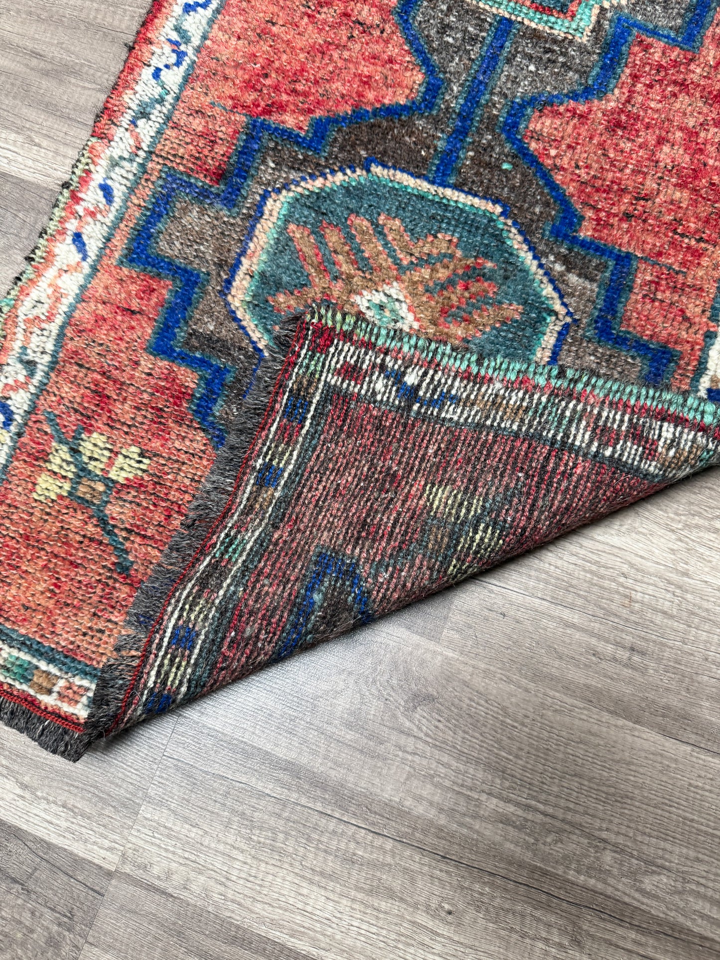 Vintage Turkish Mini Rug 1.8’x3.6' - No. 735