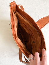 Load image into Gallery viewer, No. BAG 148 - Handmade Kilim Rug &amp; Leather Shoulder Bag with Fringe
