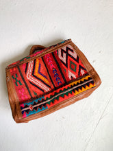 Load image into Gallery viewer, No. BAG 152 - Moroccan Handmade Rug &amp; Leather Briefcase/Messenger Bag
