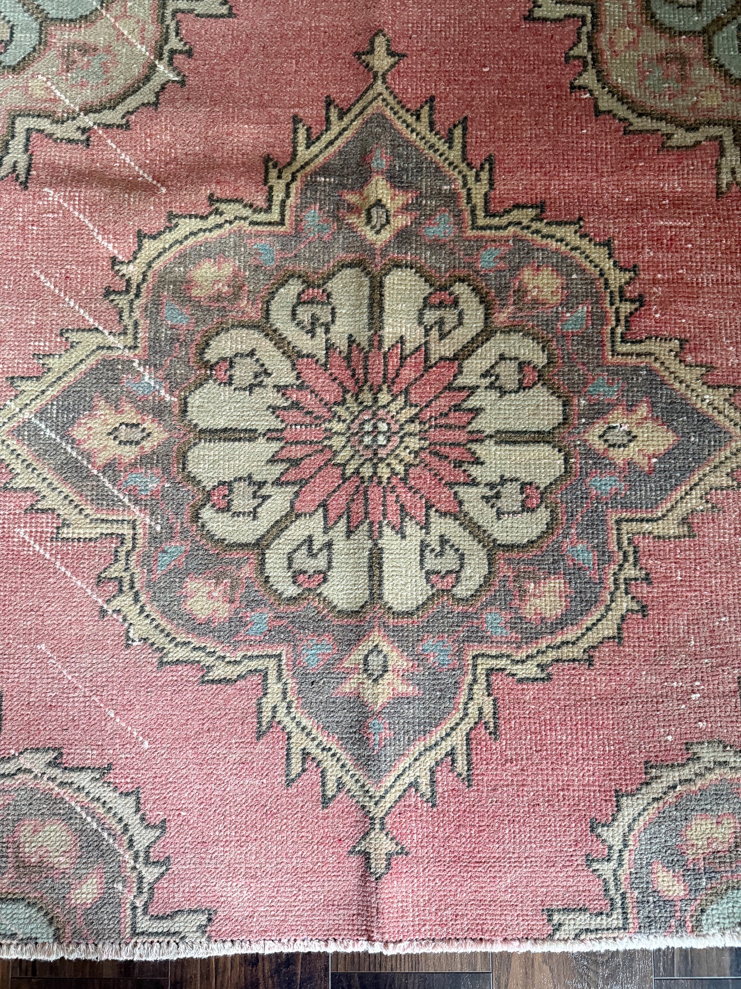 Vintage Turkish Runner Rug No. R1241 - 3’x9.3’