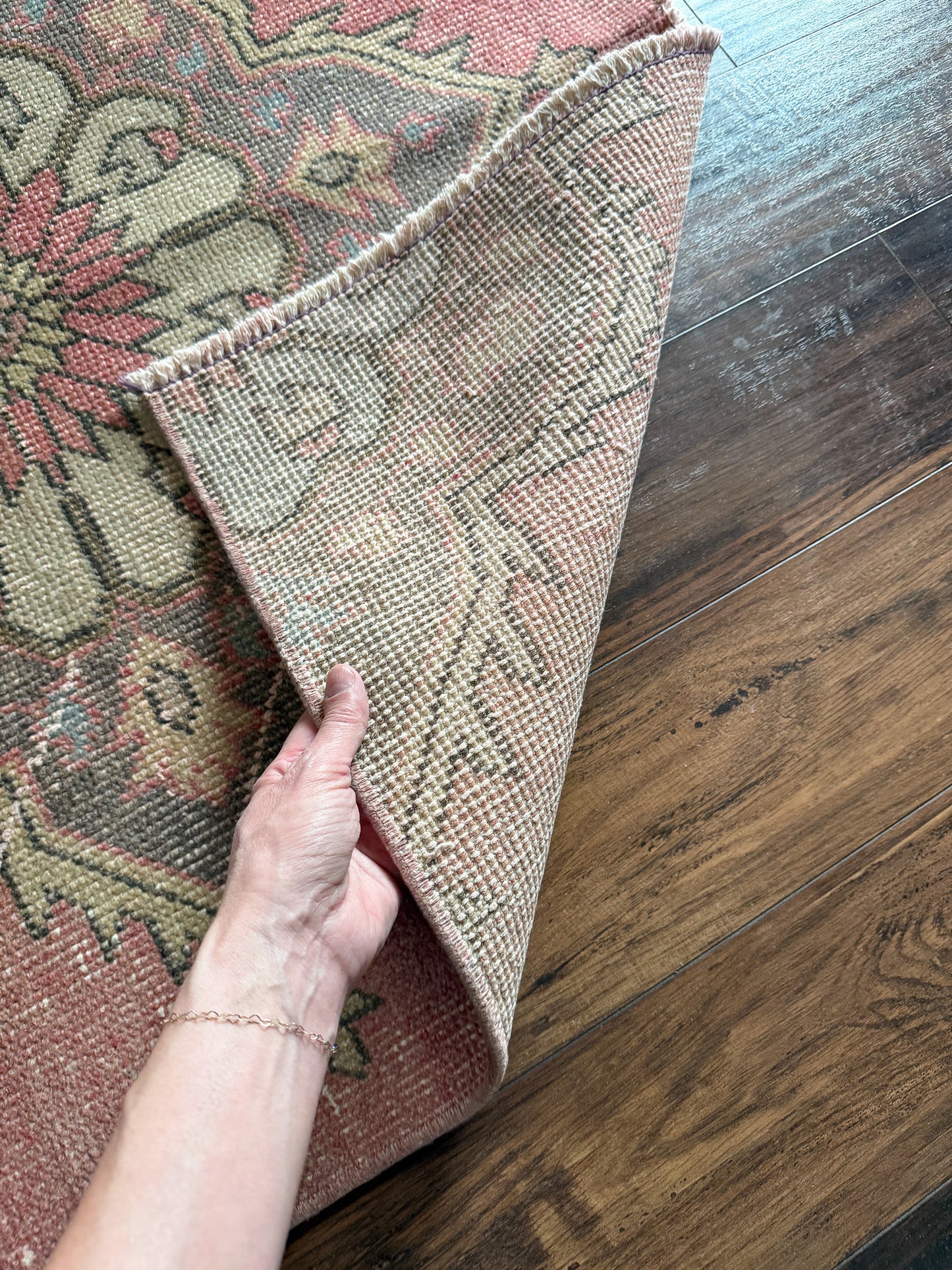 Vintage Turkish Runner Rug No. R1241 - 3’x9.3’