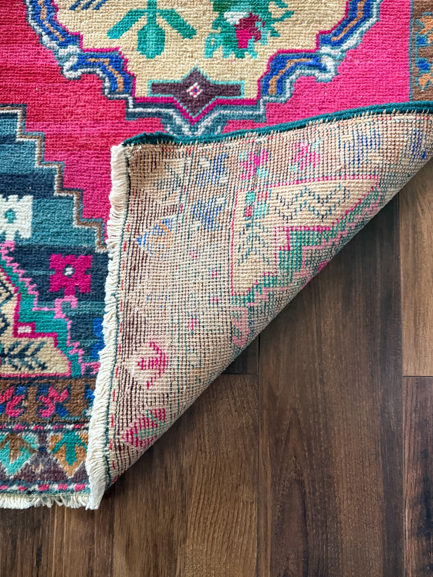 Vintage Turkish Mini Rug 1.8’x3.7' - No. 741