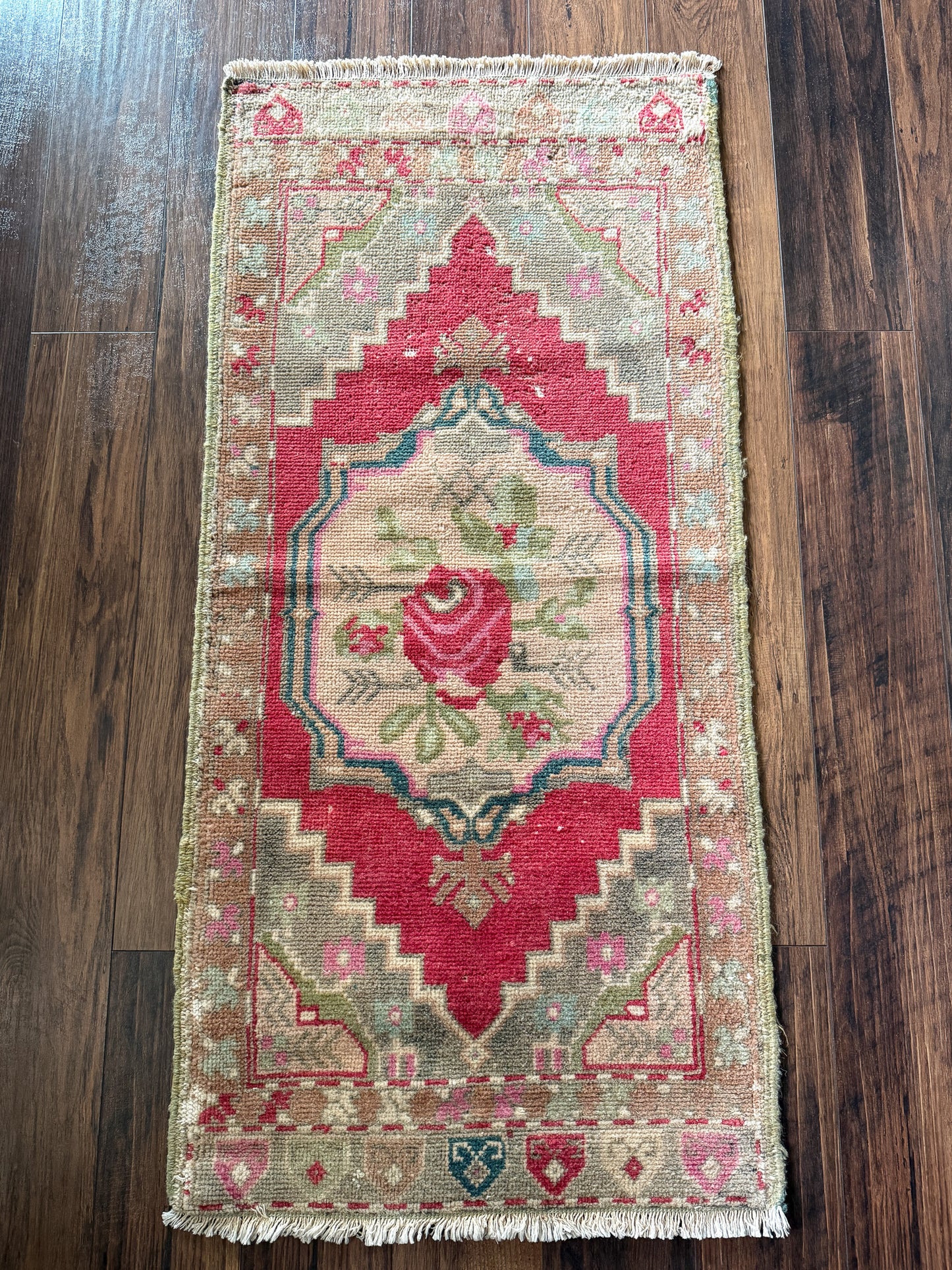 Vintage Turkish Mini Rug 1.9’x4.1' - No. 737