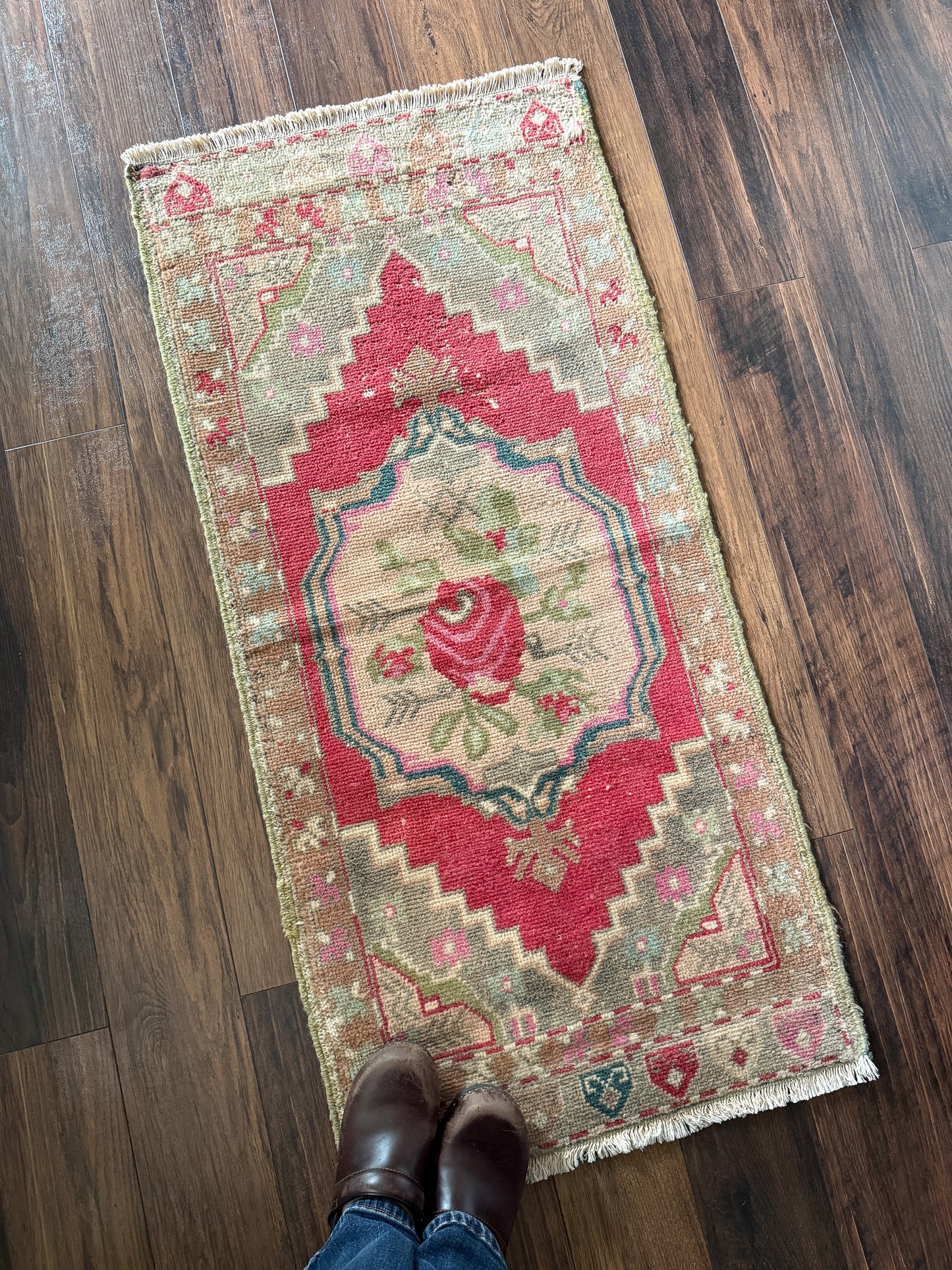 Vintage Turkish Mini Rug 1.9’x4.1' - No. 737
