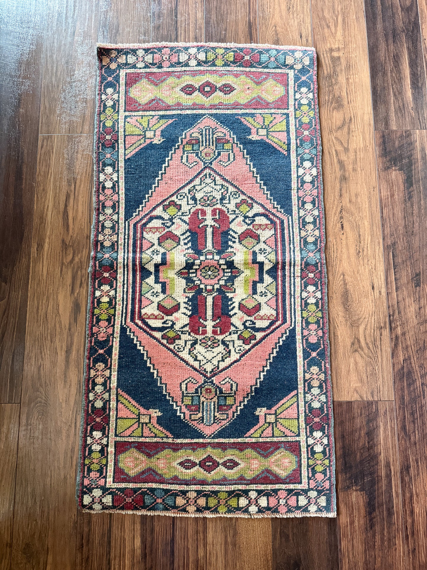Vintage Turkish Mini Rug 1.8’x3.6' - No. 740