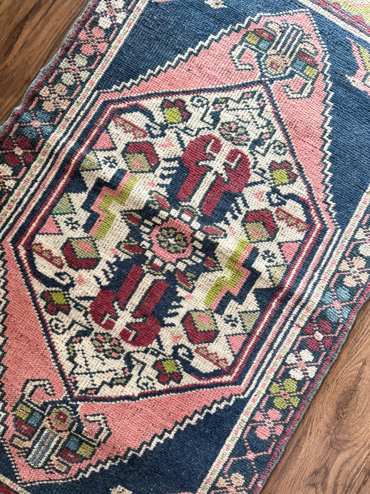 Vintage Turkish Mini Rug 1.8’x3.6' - No. 740