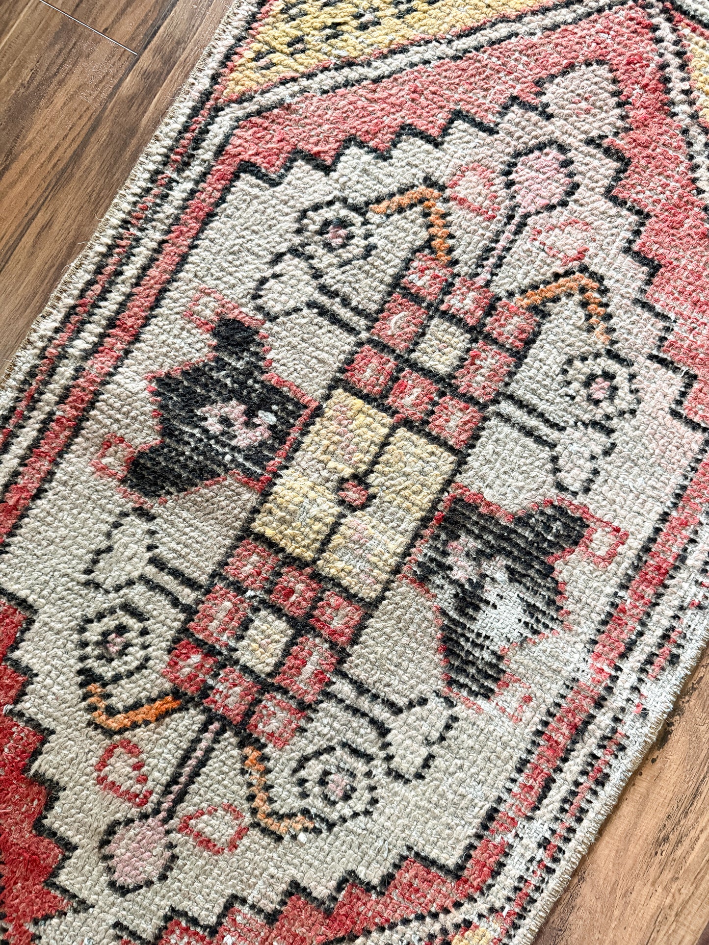 Vintage Turkish Mini Rug 1.8’x3.3' - No. 739