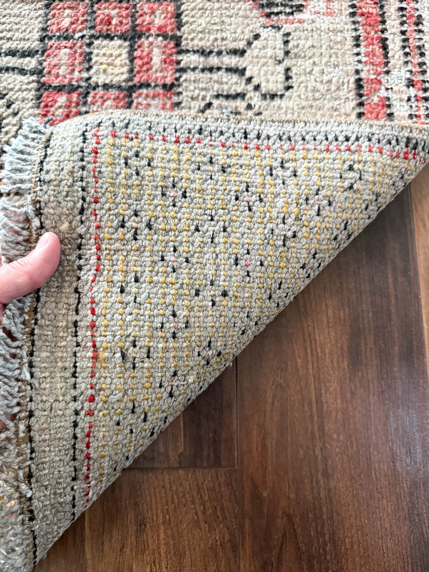 Vintage Turkish Mini Rug 1.8’x3.3' - No. 739