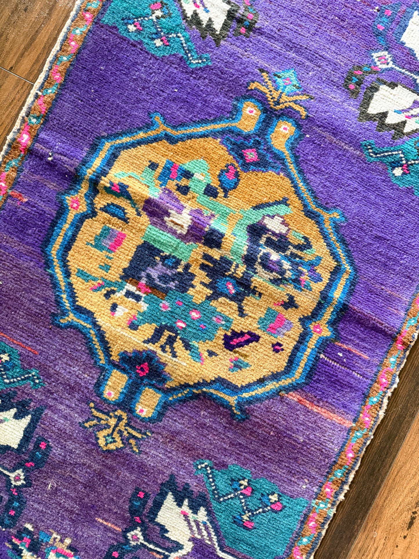 Vintage Turkish Mini Rug 1.7’x3.2' - No. 738