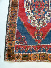 Load image into Gallery viewer, No. A1029 - 4.5&#39; x 7.8&#39; Vintage Turkish Area Rug
