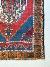 Load image into Gallery viewer, No. A1029 - 4.5&#39; x 7.8&#39; Vintage Turkish Area Rug
