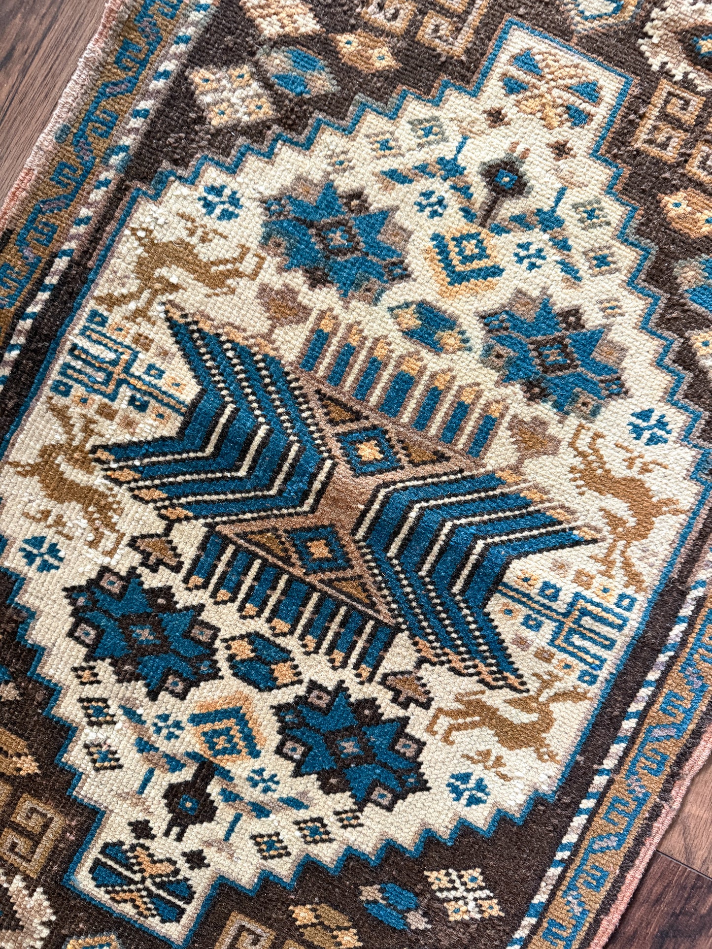 Vintage Turkish Mini Rug 1.9’x3.1' - No. 744