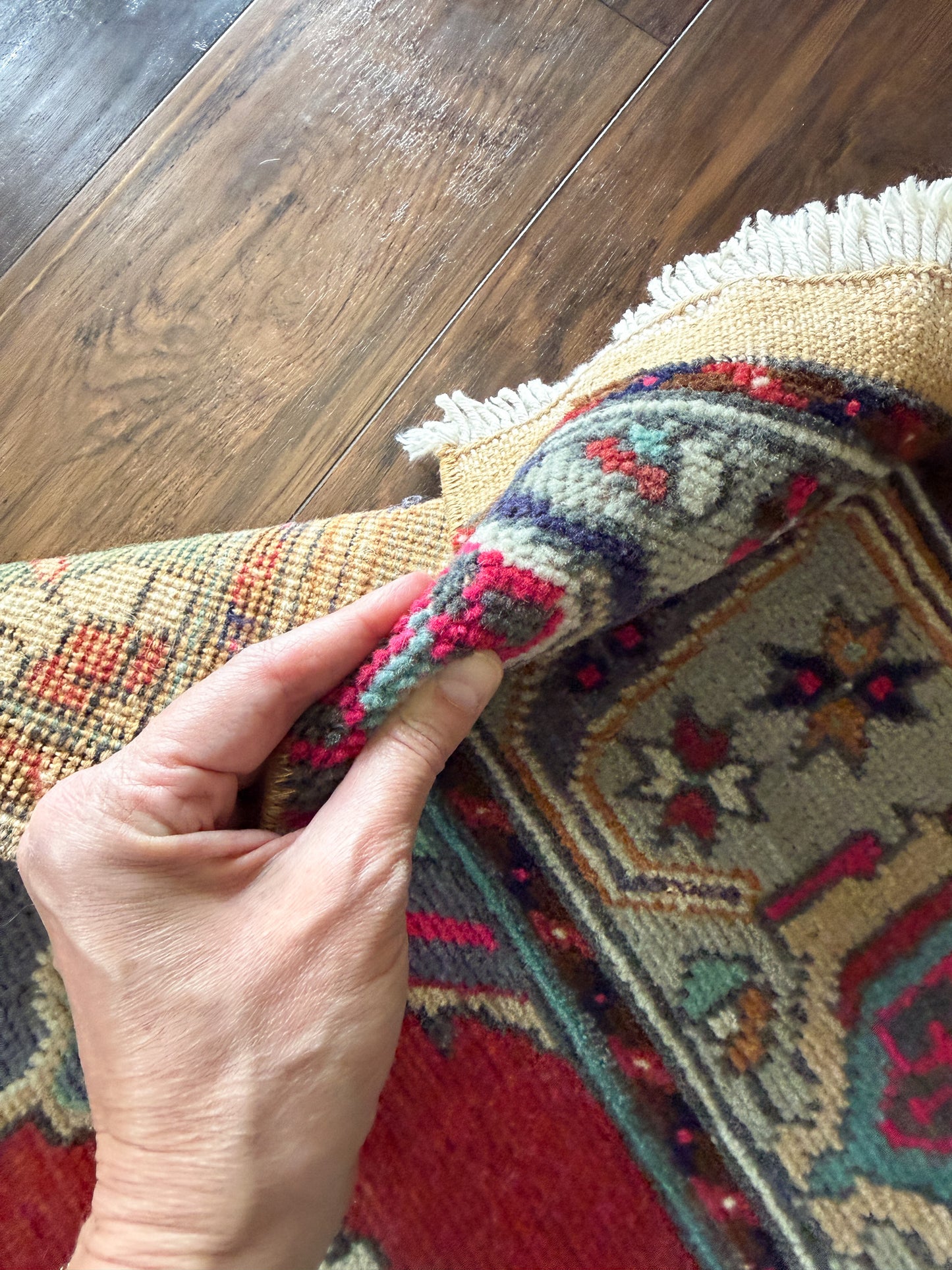 Vintage Turkish Runner Rug No. R1235 - 2.7’x12.3’