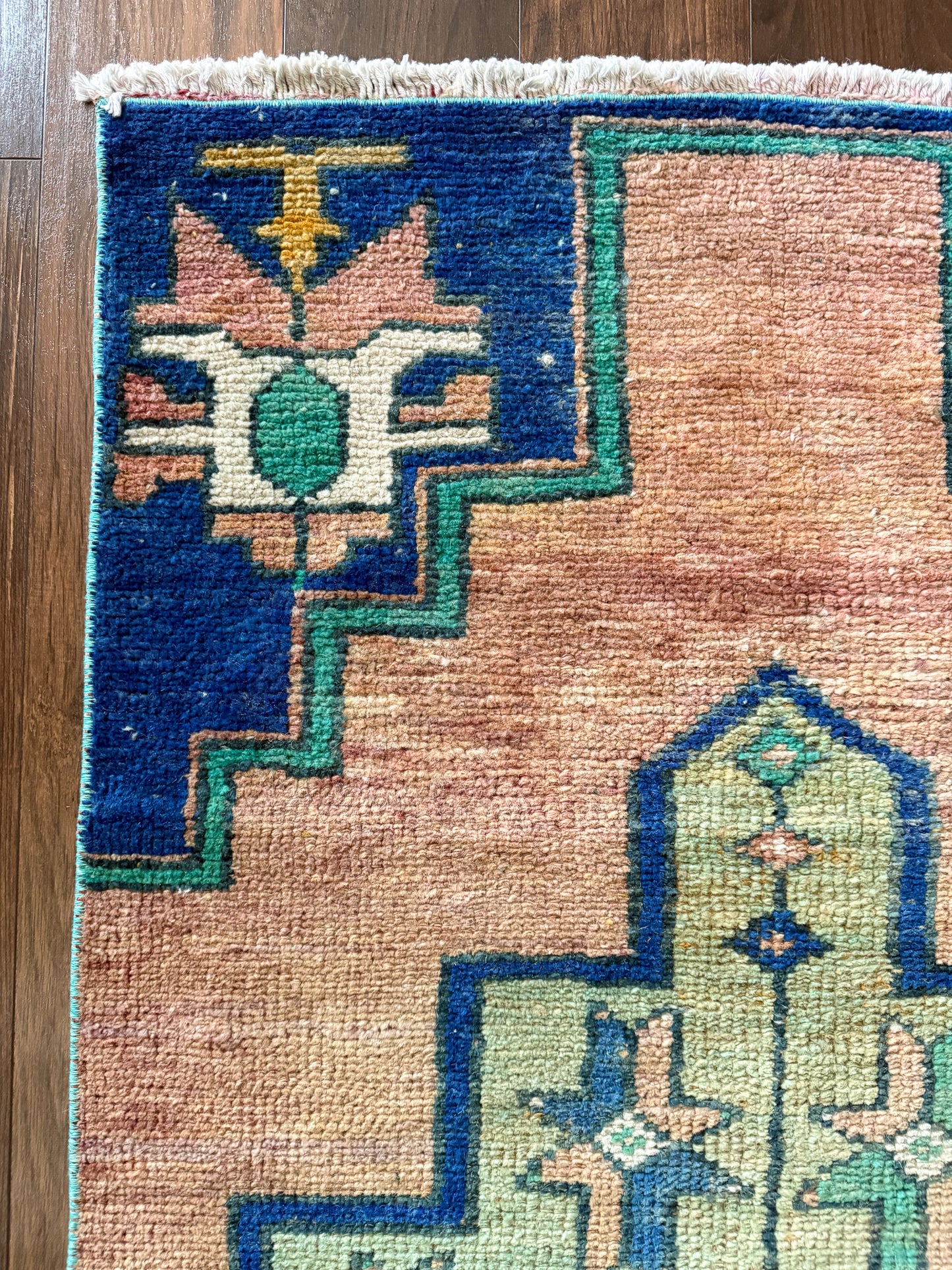 Vintage Turkish Runner Rug No. R1234 - 2.6’x5.9’
