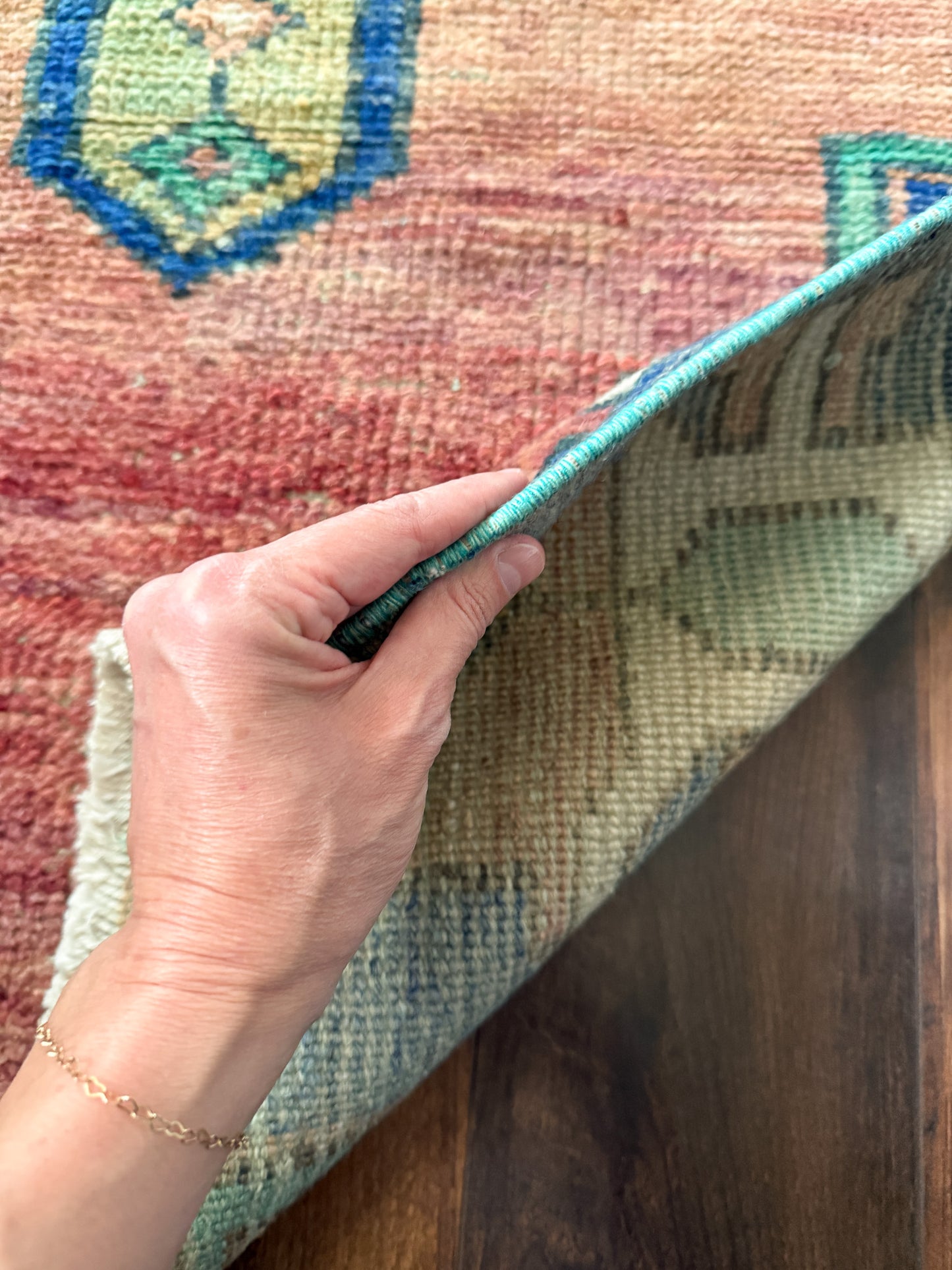 Vintage Turkish Runner Rug No. R1234 - 2.6’x5.9’