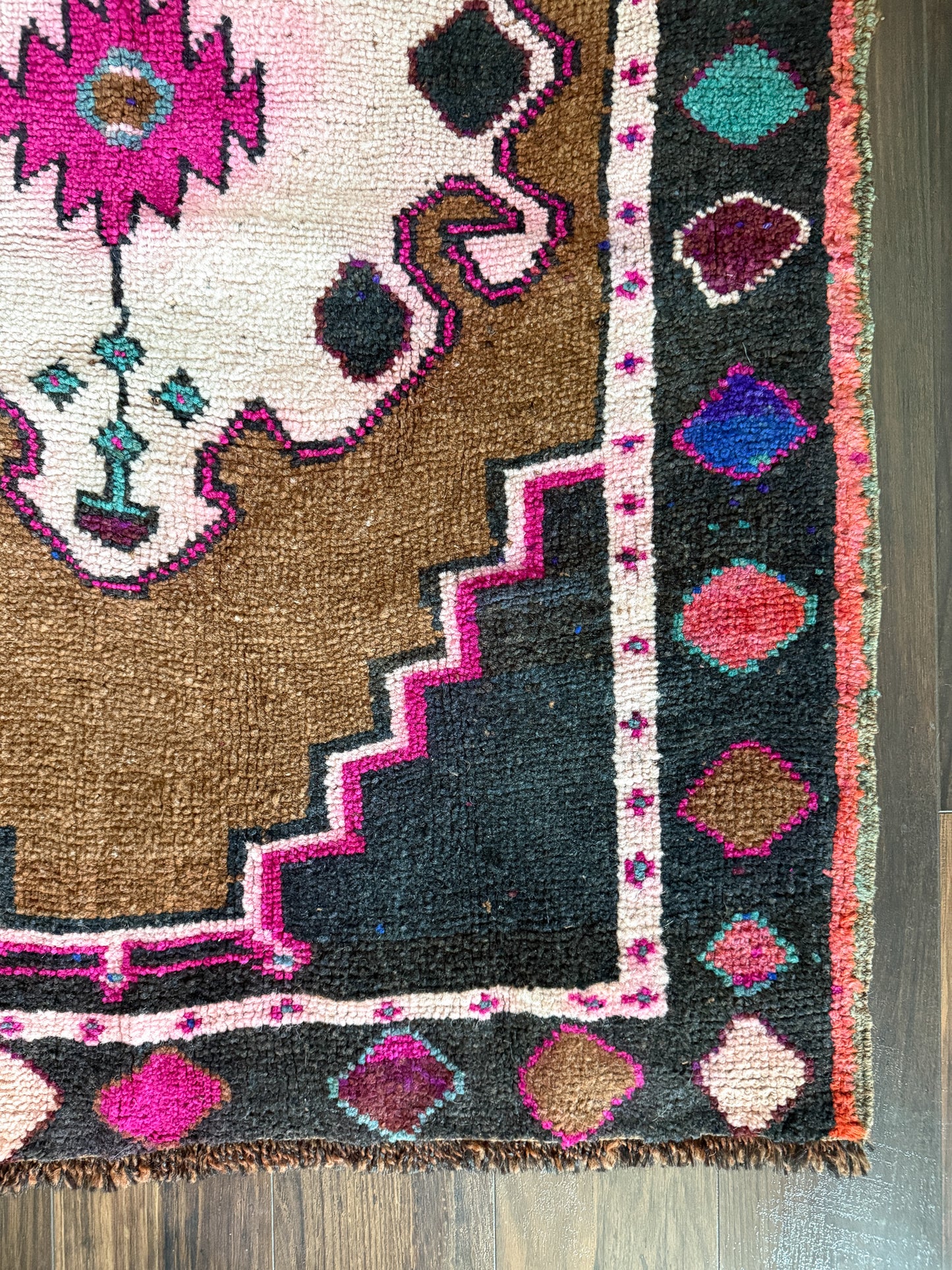 Vintage Turkish Area Rug No. A1240 - 3.0'x4.5'