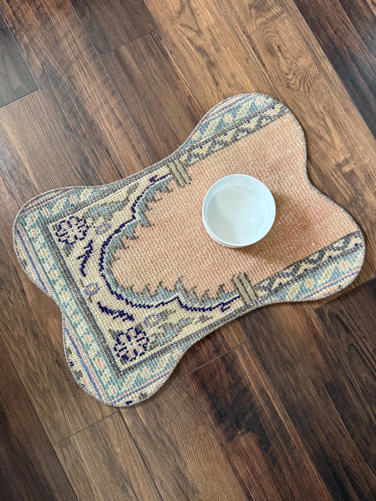 Vintage Turkish Rug Pet Mat, Large - DM212