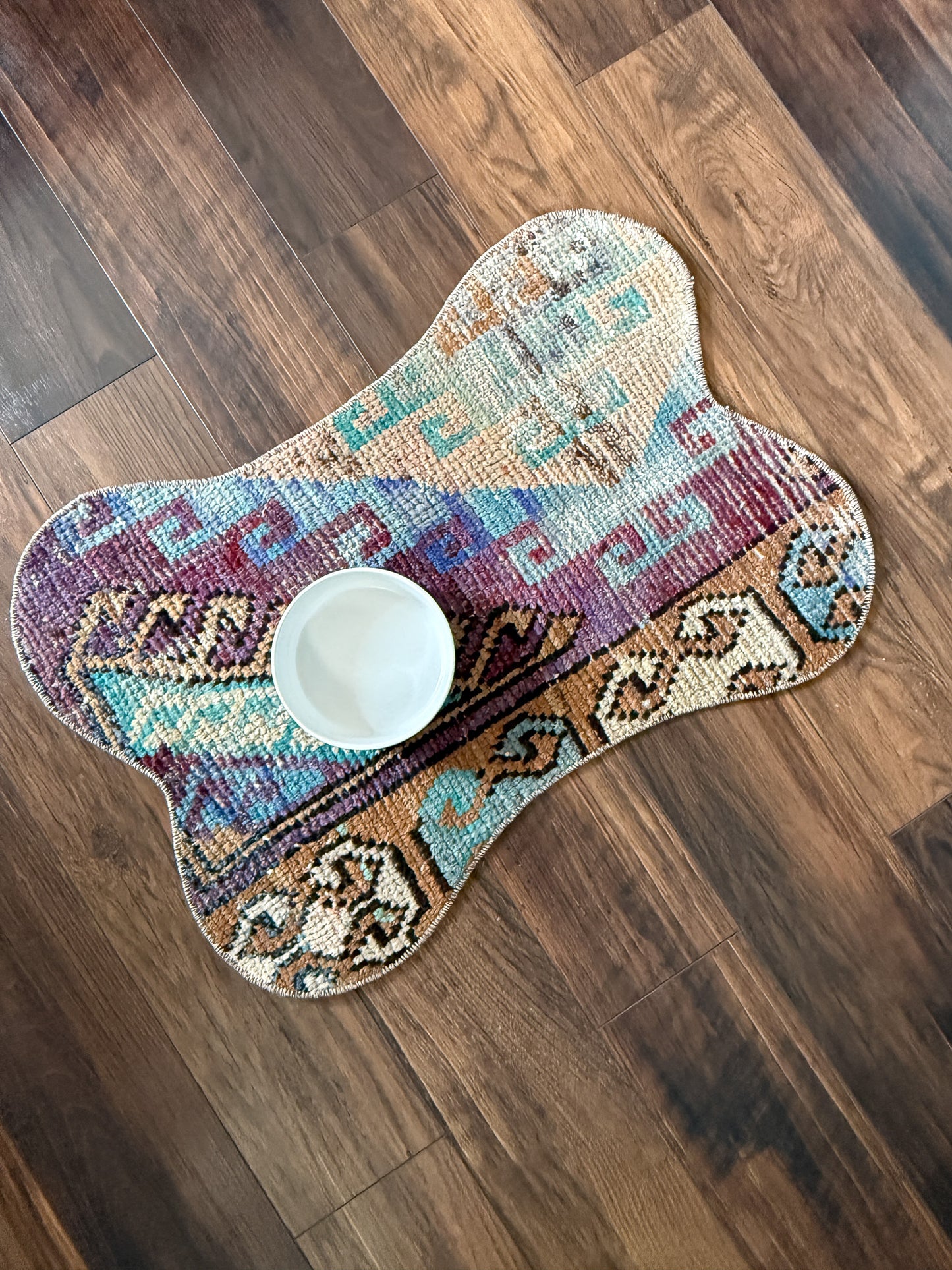 Vintage Turkish Rug Pet Mat, Large - DM210