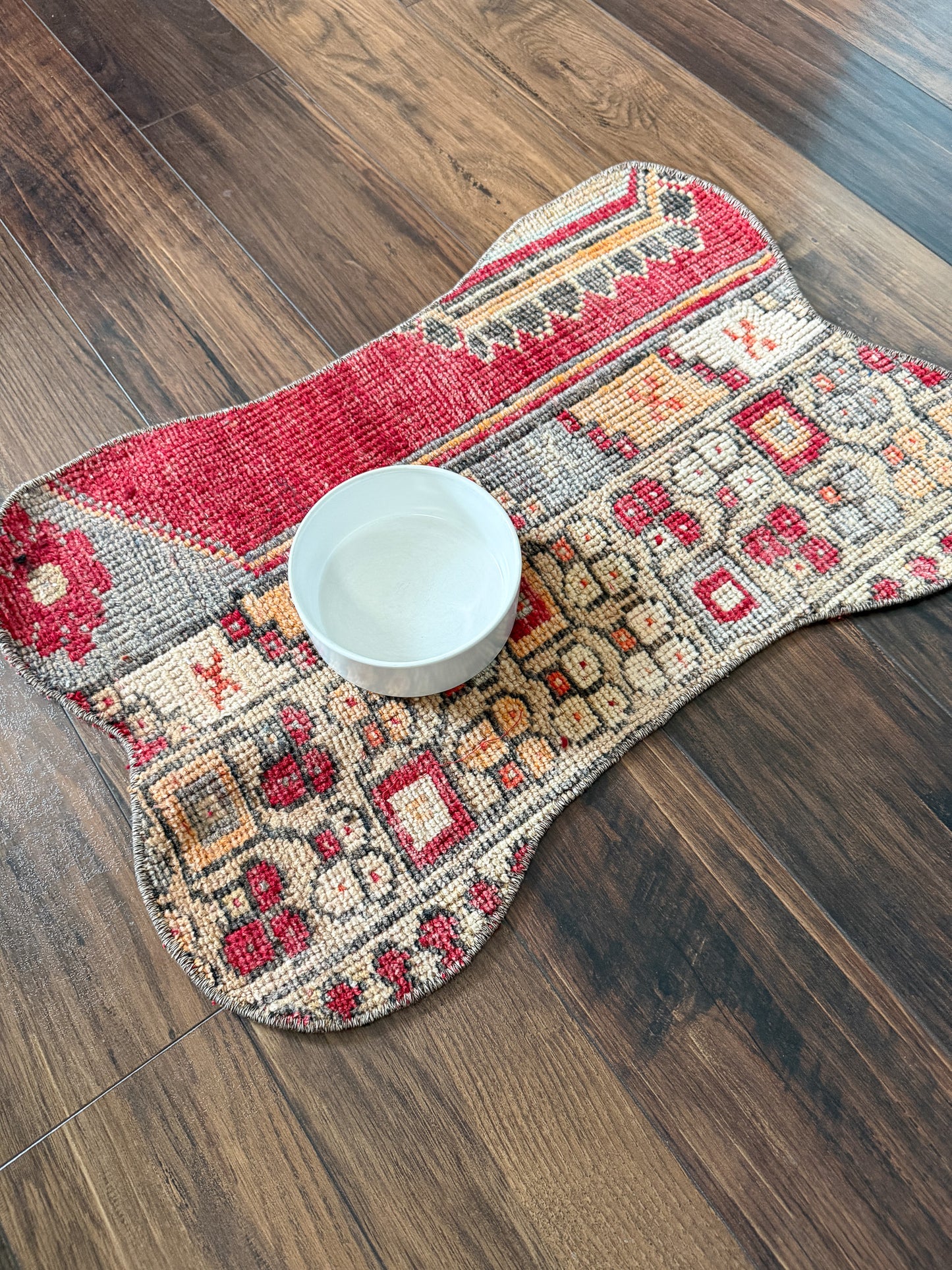 Vintage Turkish Rug Pet Mat, Large - DM208