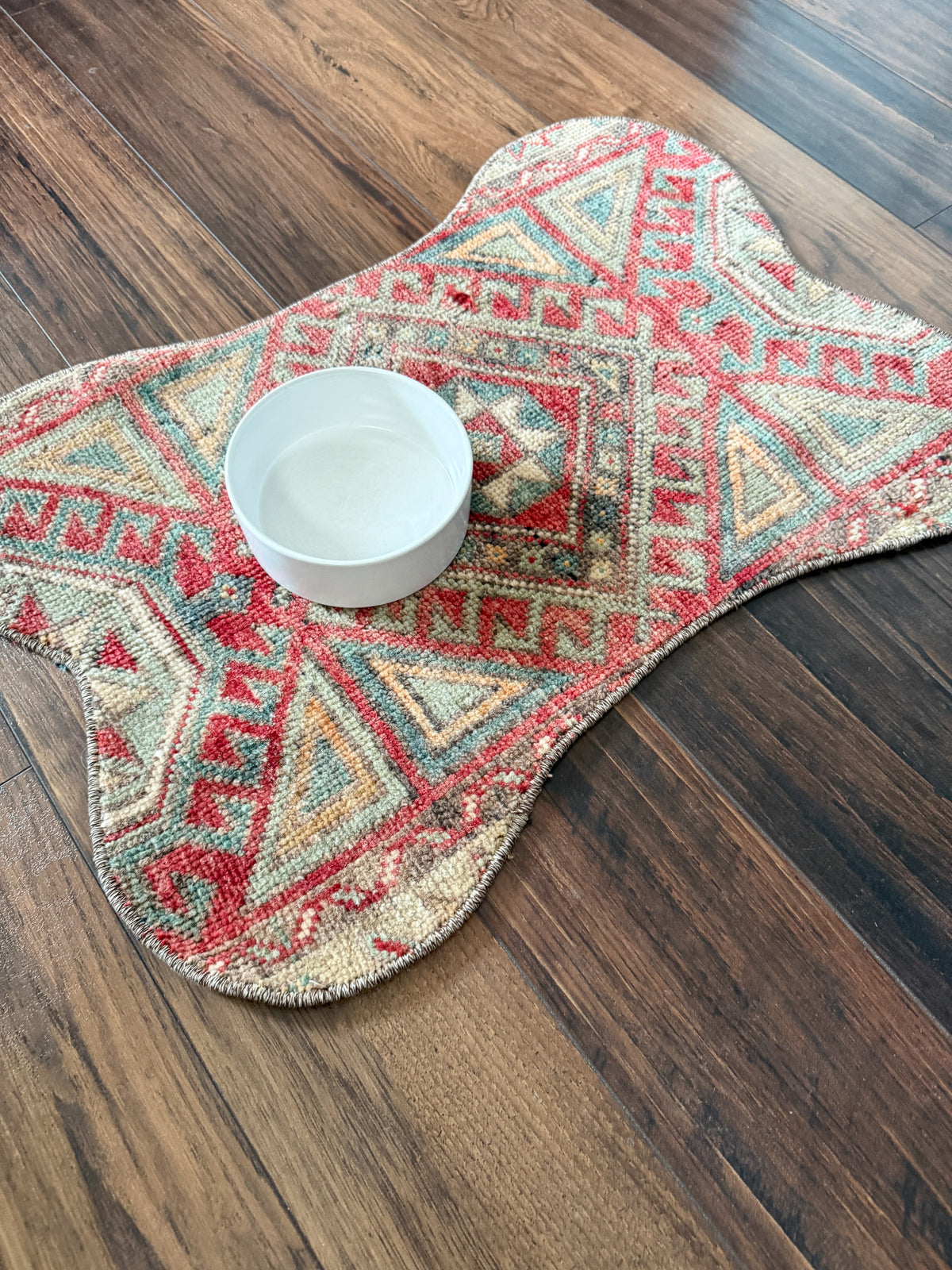 Vintage Turkish Rug Pet Mat, Large - DM207