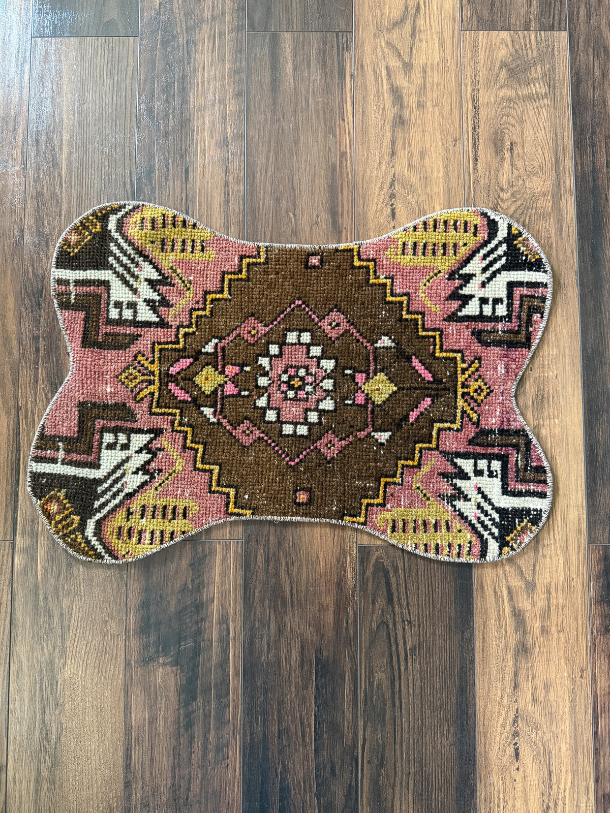 Vintage Turkish Rug Pet Mat, Large - DM205