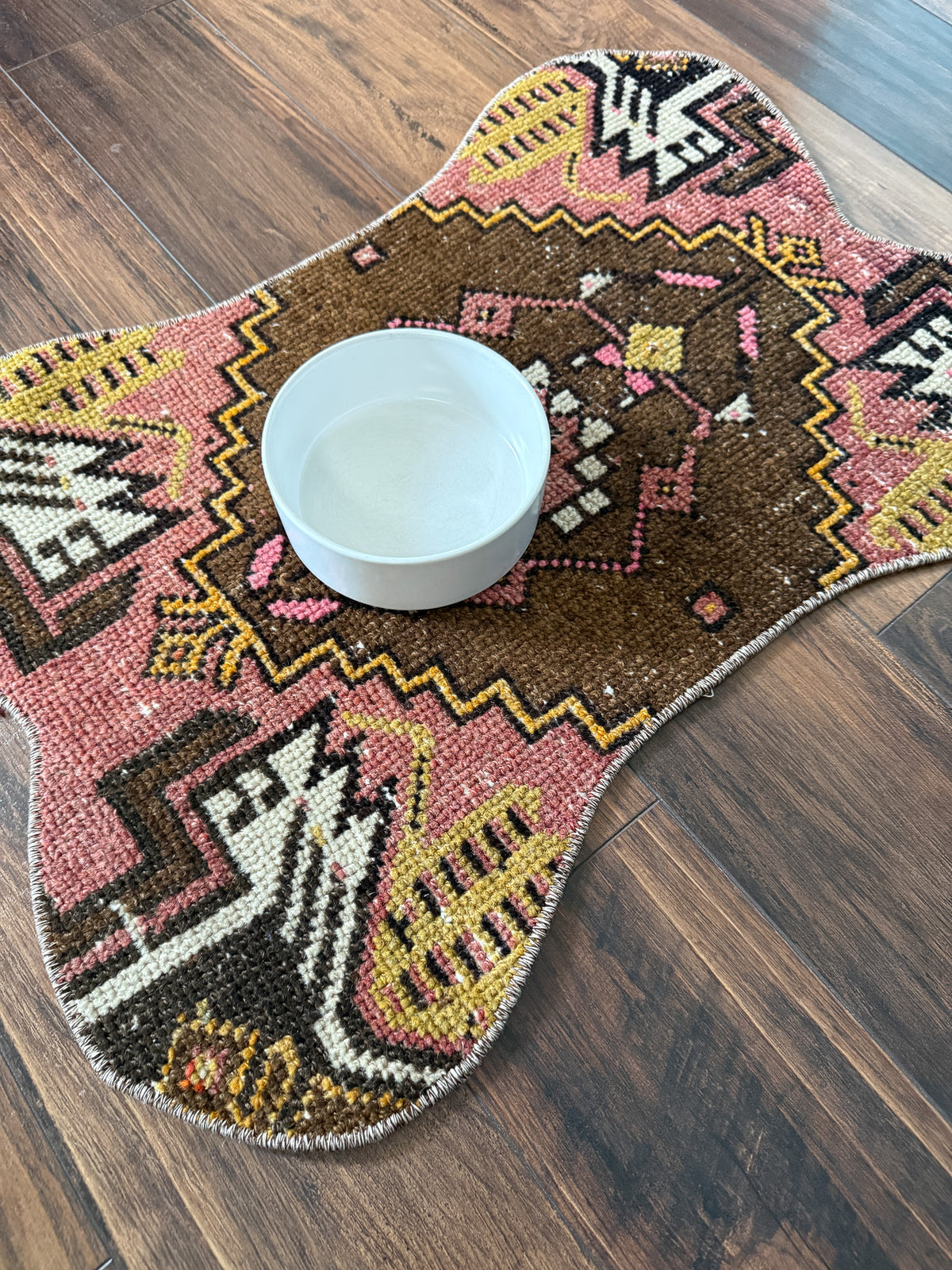 Vintage Turkish Rug Pet Mat, Large - DM205