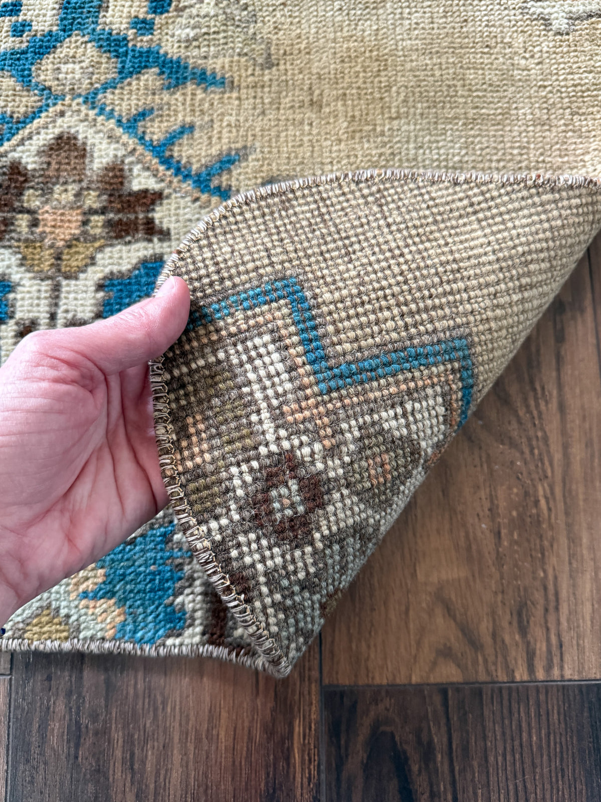 Vintage Turkish Rug Pet Mat, Large - DM204