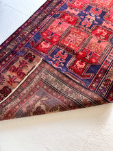 Load image into Gallery viewer, No. A1034 - 4.0&#39; x 10.2&#39; Vintage Persian Tribal Rug
