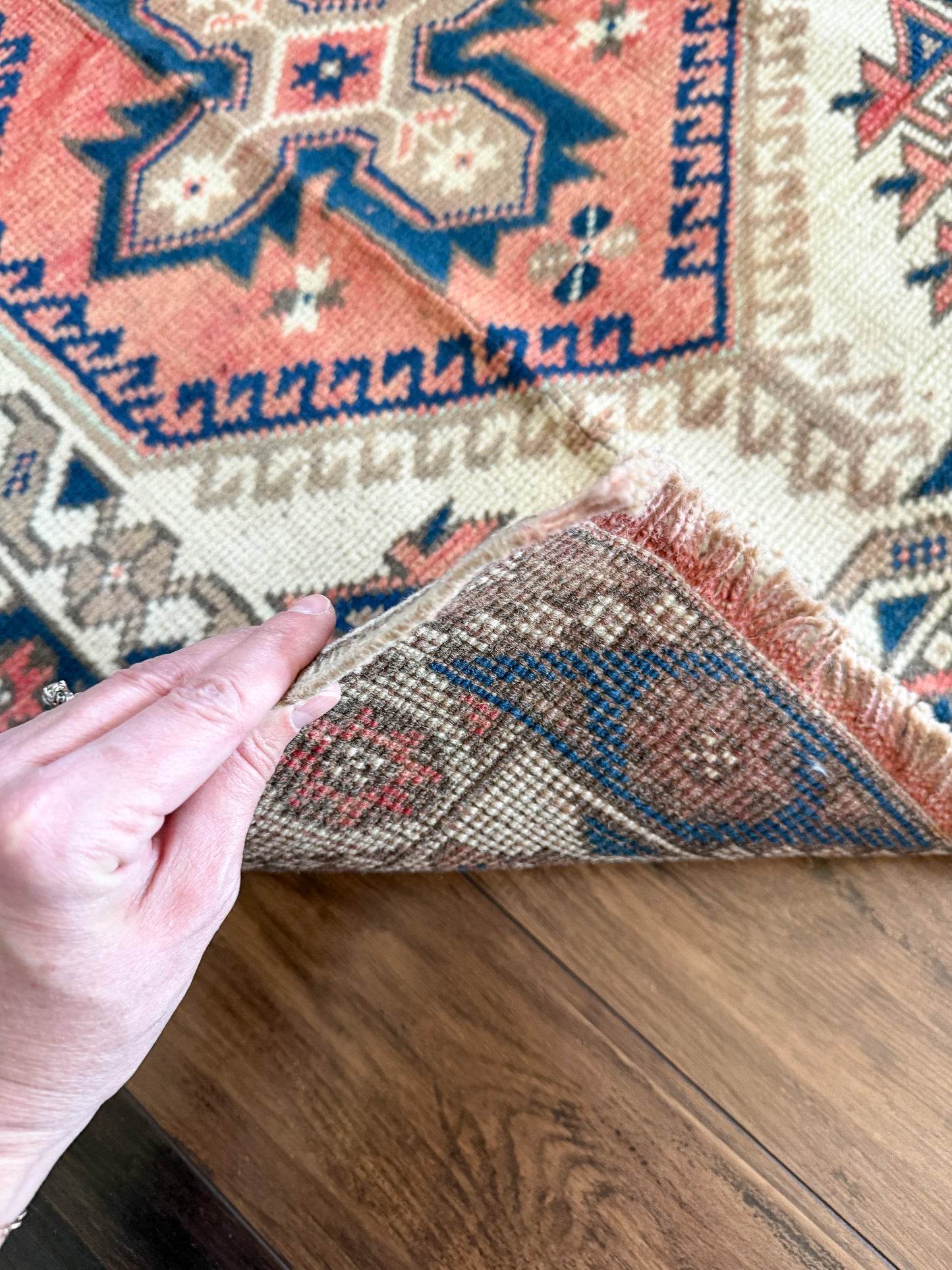 Vintage Turkish Area Rug No. A1251 - 2.5'x4.1'