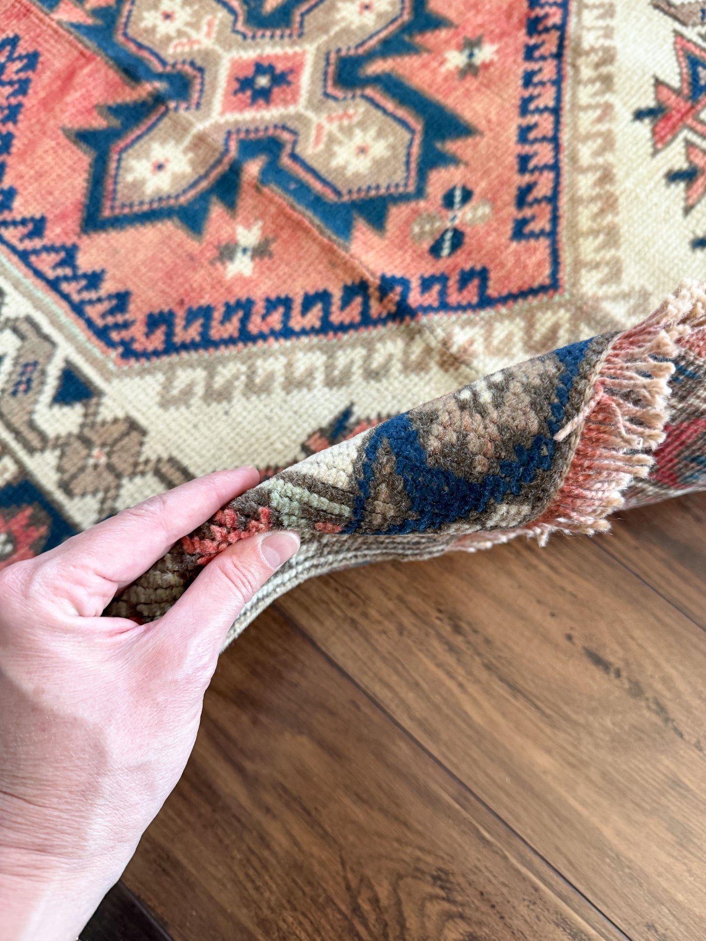 Vintage Turkish Area Rug No. A1251 - 2.5'x4.1'