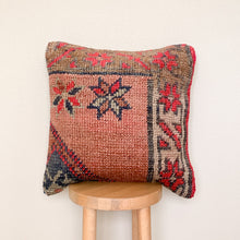 Load image into Gallery viewer, No. P261 - 18&quot; X 18&quot; Turkish Rug Pillow Cover
