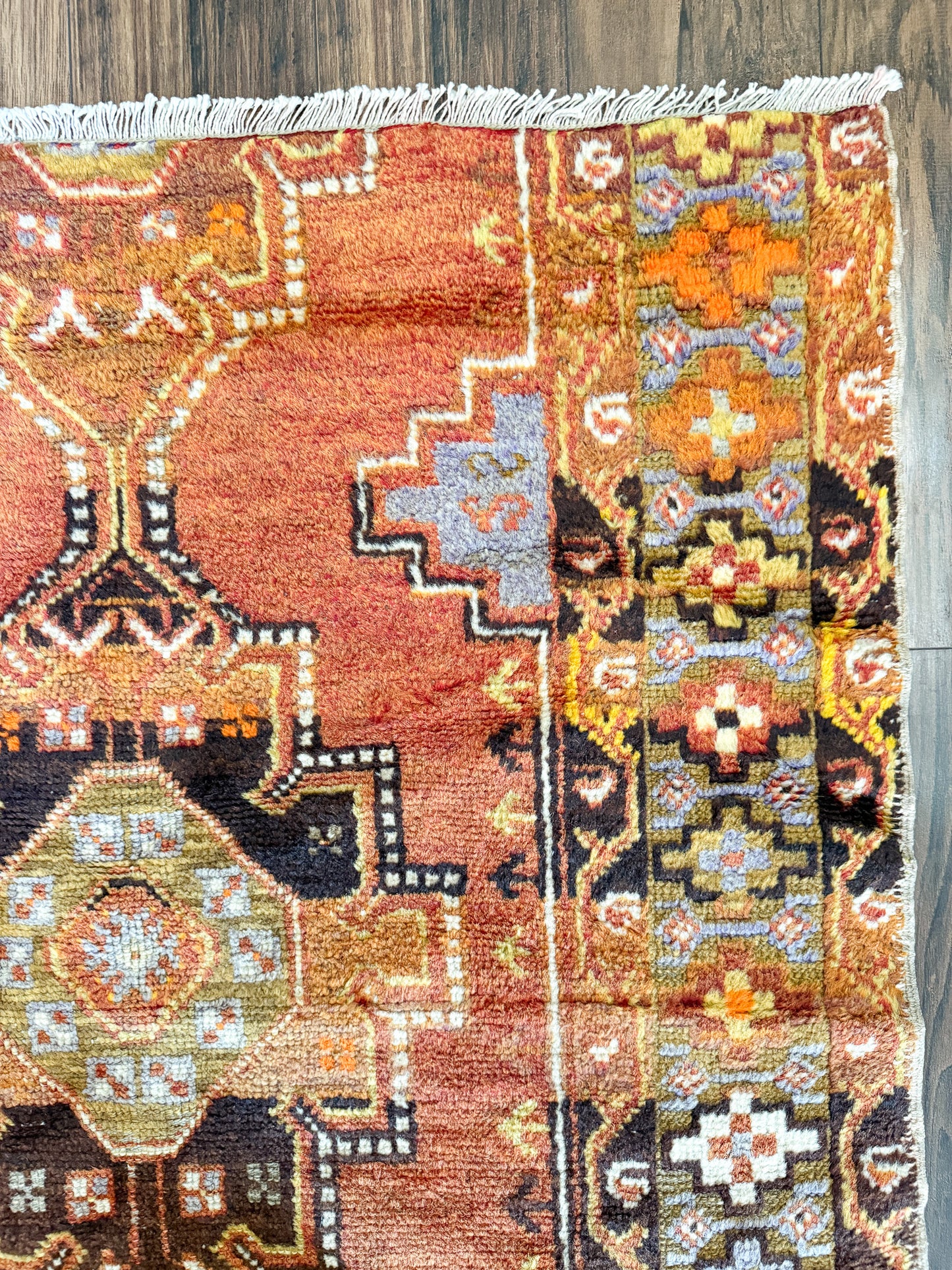 Vintage Turkish Area Rug No. A1239 - 2.8'x5.4'