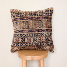 Load image into Gallery viewer, No. P263 - 16&quot; X 16&quot; Turkish Rug Pillow Cover
