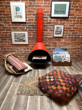 Load image into Gallery viewer, Moroccan Rug Floor Pouf / Pet Bed #363
