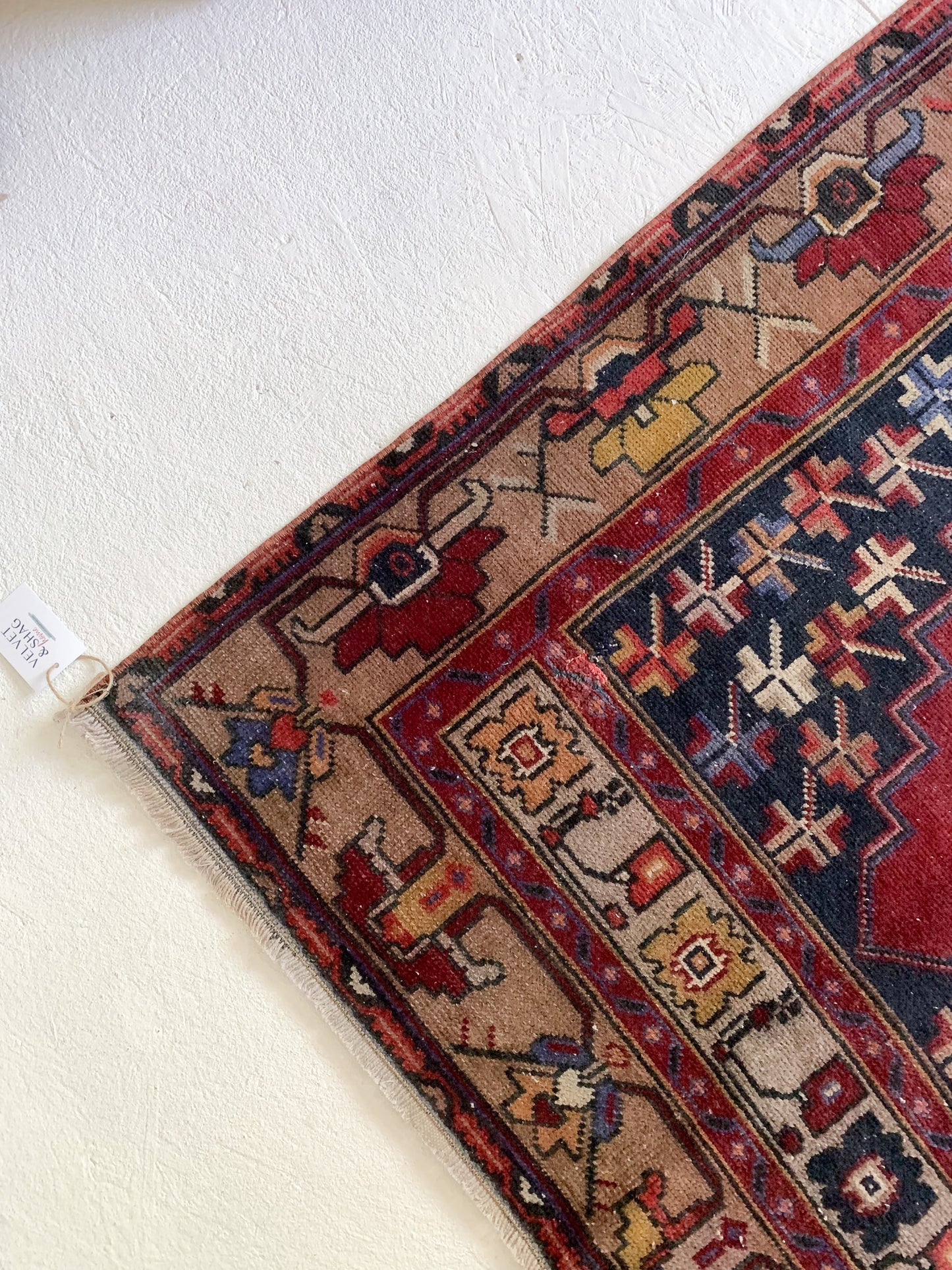 Reserved for Susan - No. A1030 - 4.5' x 7.8' Vintage Turkish Area Rug