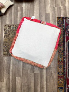Moroccan Rug Floor Pouf / Pet Bed #334