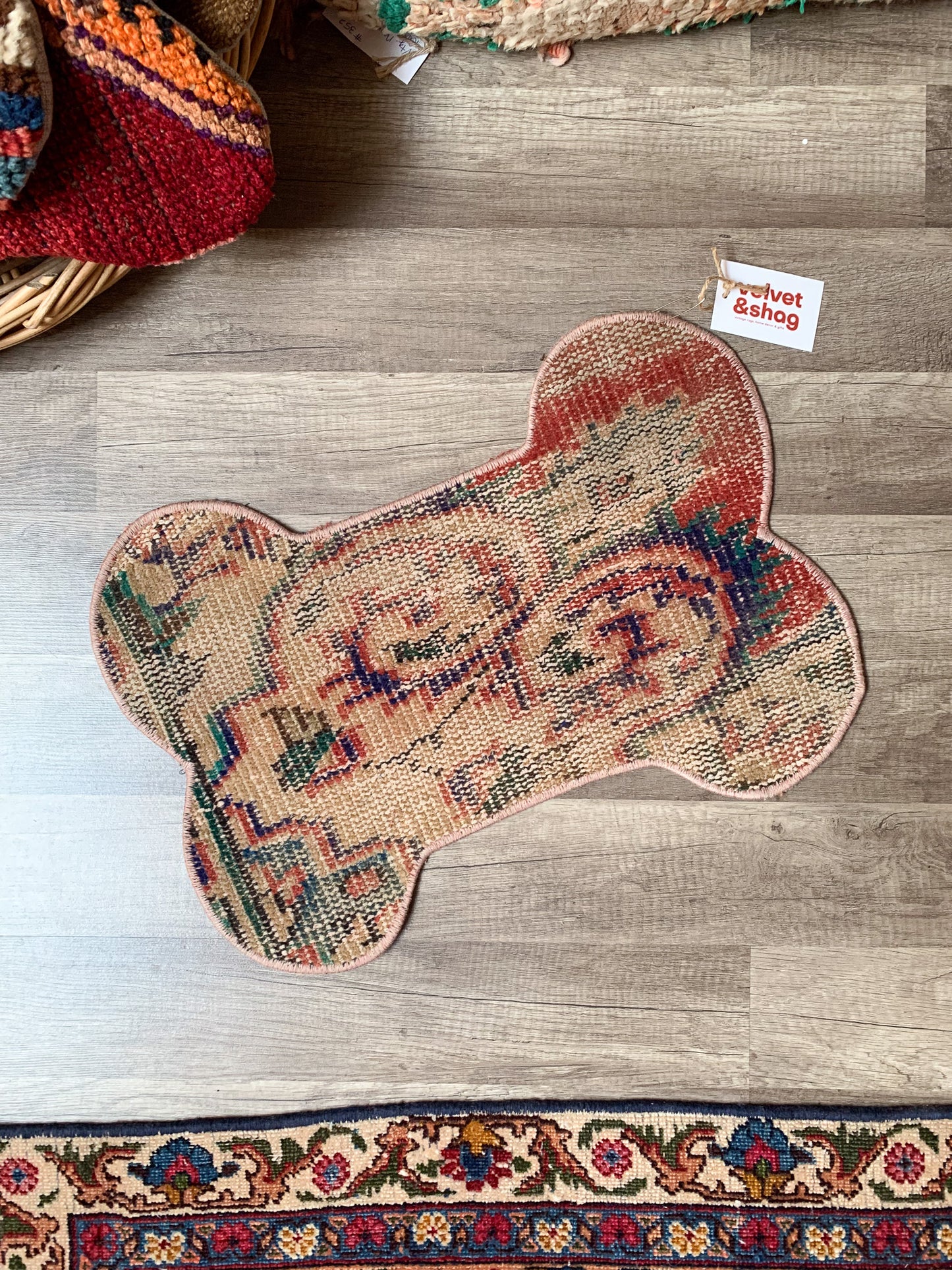Vintage Turkish Rug Pet Mat - DM179