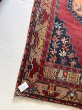 Load image into Gallery viewer, No. A1030 - 4.5&#39; x 7.8&#39; Vintage Turkish Area Rug
