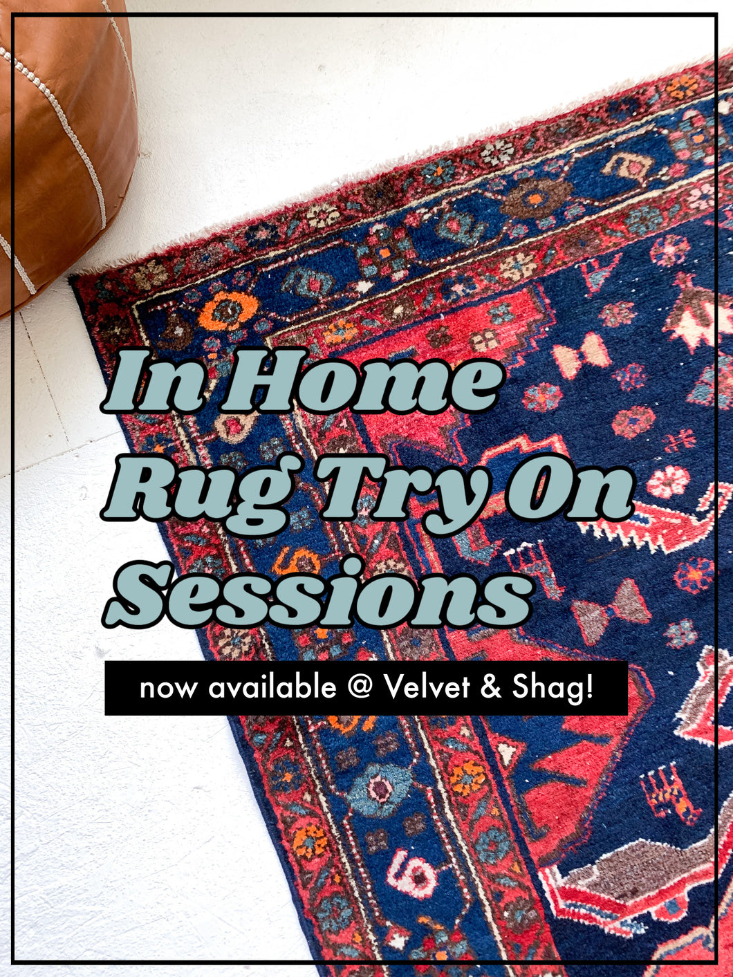 In Home Rug Try On Session (available in Western Washington State)
