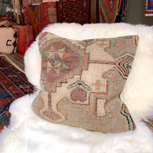 Load image into Gallery viewer, No. P311 - 16&quot; X 16&quot; Turkish Rug Pillow Cover
