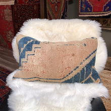 Load image into Gallery viewer, No. P316 - 12&quot; X 20&quot; Turkish Rug Pillow Cover

