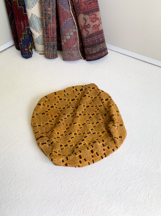 Moroccan Rug Floor Pouf #330