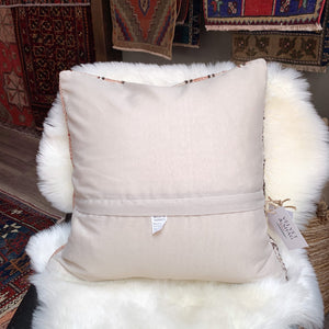 No. P322 - 18" X 18" Turkish Rug Pillow Cover